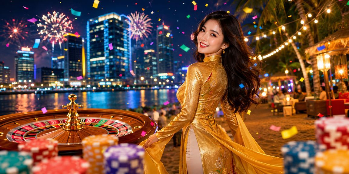 Người chơi Hà Nội trải nghiệm roulette trực tuyến trong trang phục áo dài truyền thống