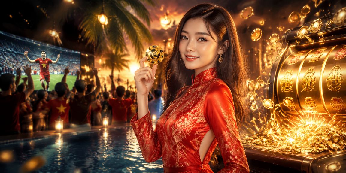 Người phụ nữ Hà Nội mặc áo dài tham gia trò chơi slot trực tuyến buổi tối