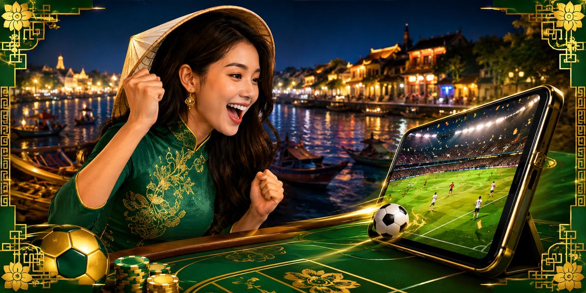 Người mẫu Việt Nam trải nghiệm baccarat trực tuyến trong không gian sông nước Mekong